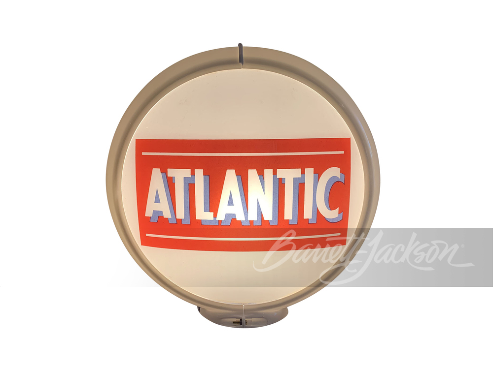 1950S ATLANTIC OIL GAS PUMP GLOBE