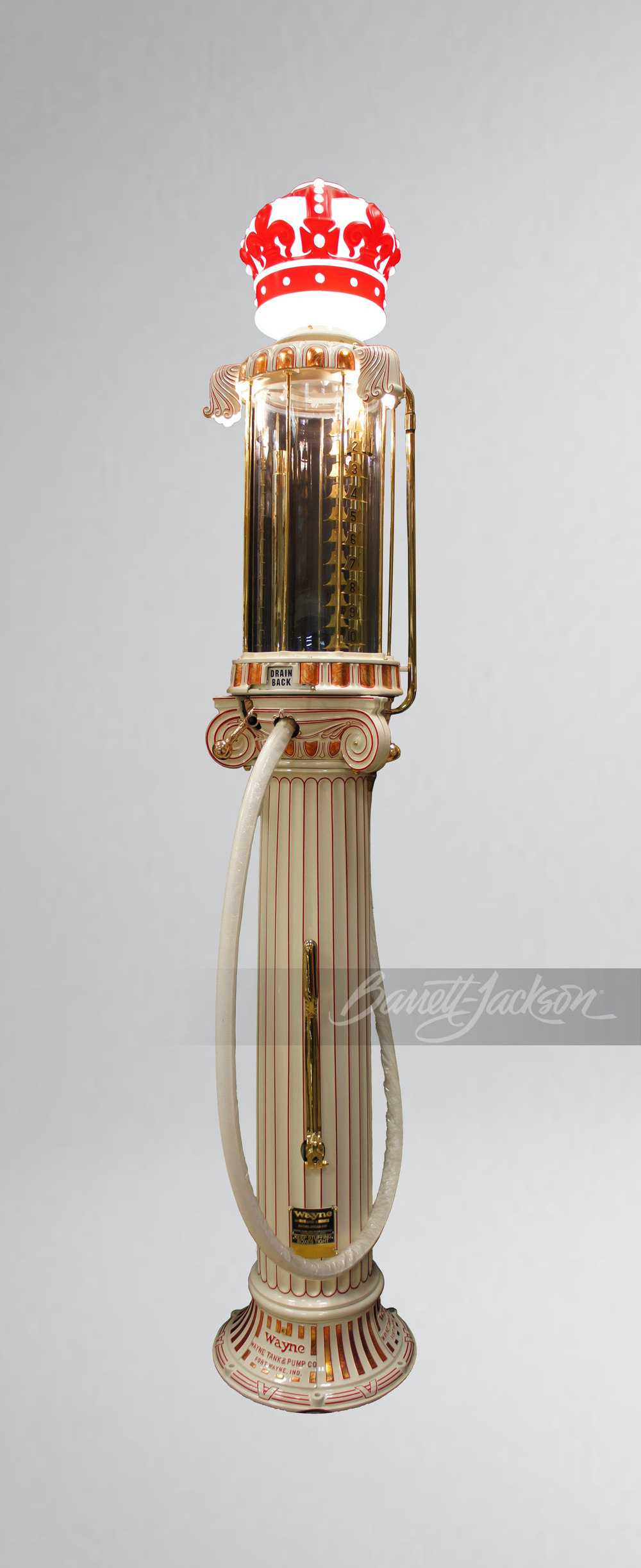1923 WAYNE MODEL 492 ROMAN COLUMN GAS PUMP