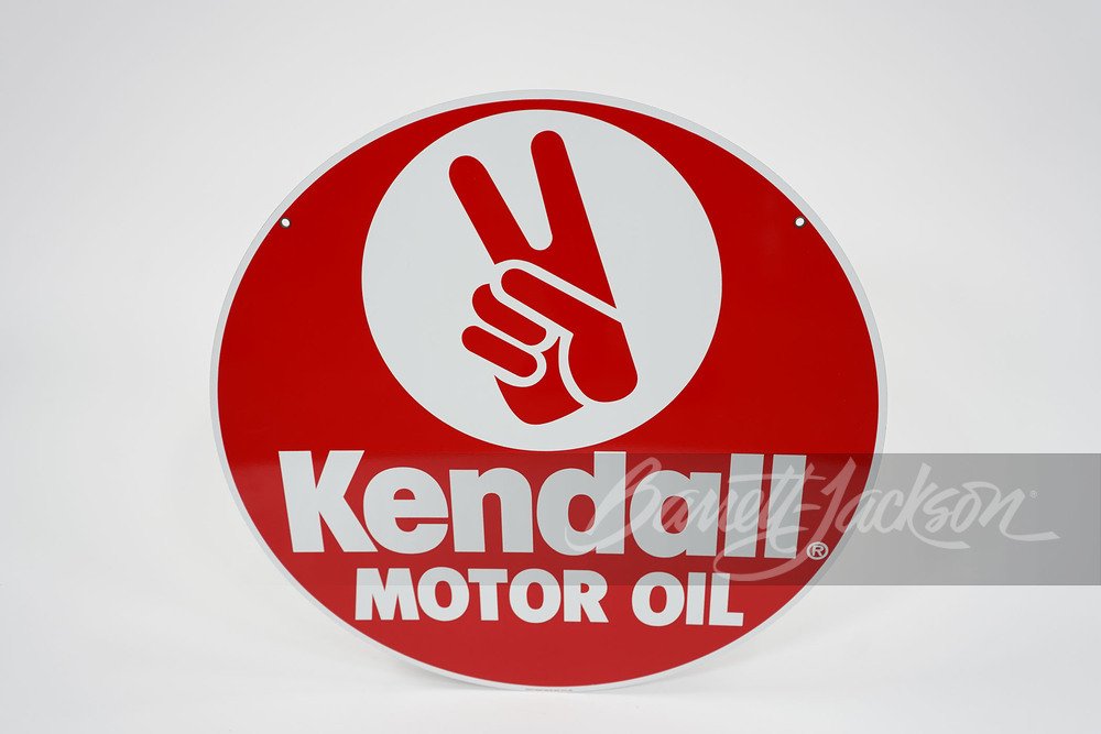KENDALL MOTOR OIL TIN SIGN
