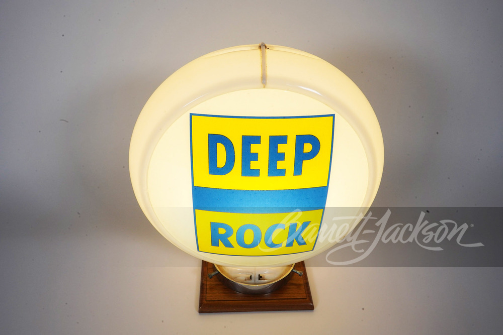 Deep Rock Gas Animated Single-Sided Porcelain Neon Sign at Indy 2022 as