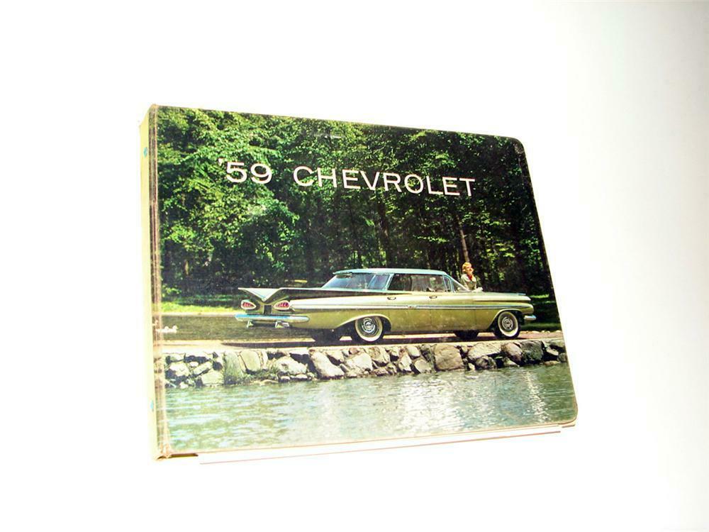 Scarce 1959 Chevrolet showroom sales dealer catalog