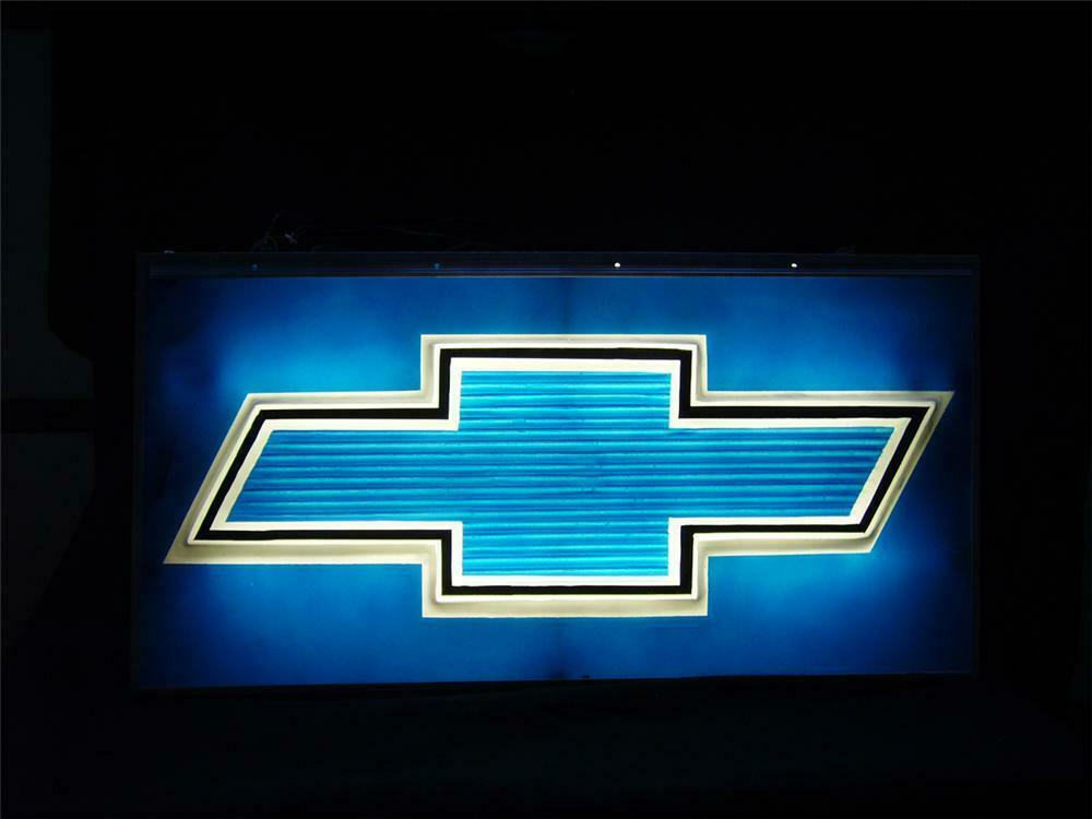 Fantastic Chevrolet Bow Tie Dealership Light Up Sign