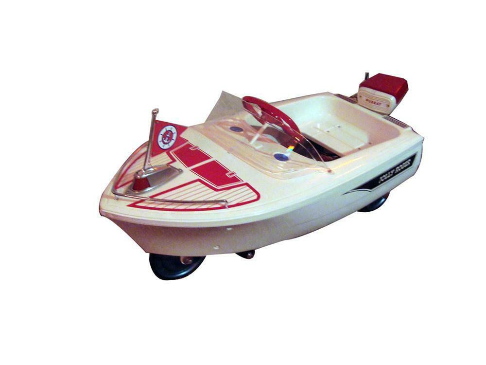 1950s Murray ‘Jolly Roger’ pedal car boat.
