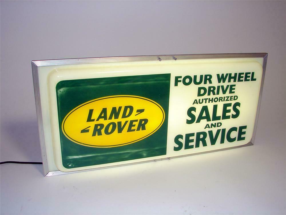 Fabulous 1960s Land Rover Sales And Service Light Up Dealersh