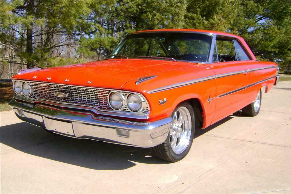 1963 FORD GALAXIE 500 2 DOOR COUPE - Front 3/4 - 101609