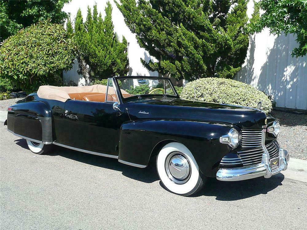 Lincoln continental convertible 1942