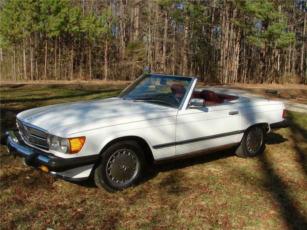 1987 Mercedes Benz 560sl Convertible
