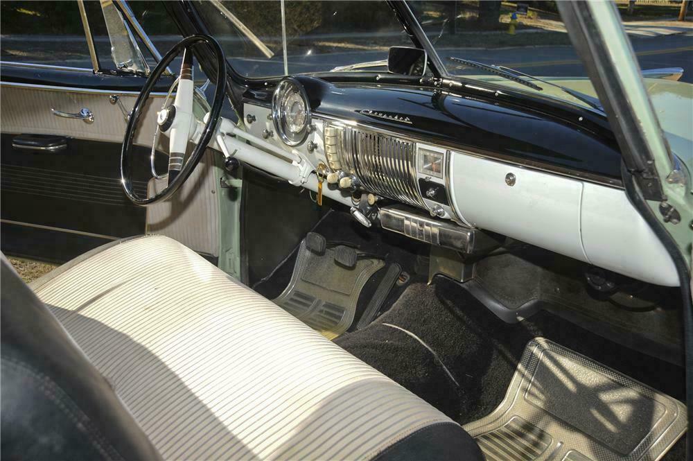 1950 chevrolet bel air 2 door hardtop interior 101776