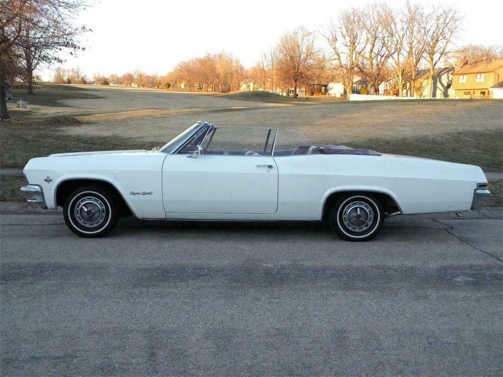 1965 CHEVROLET IMPALA SS CONVERTIBLE - Side Profile - 101778