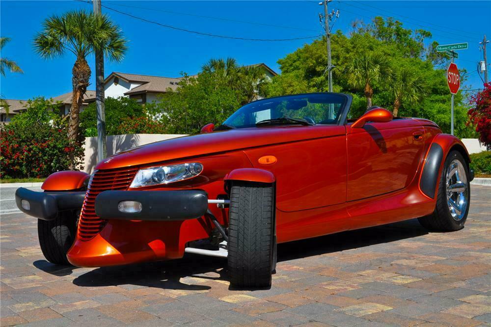 2001 PLYMOUTH PROWLER CONVERTIBLE - Front 3/4 - 102131