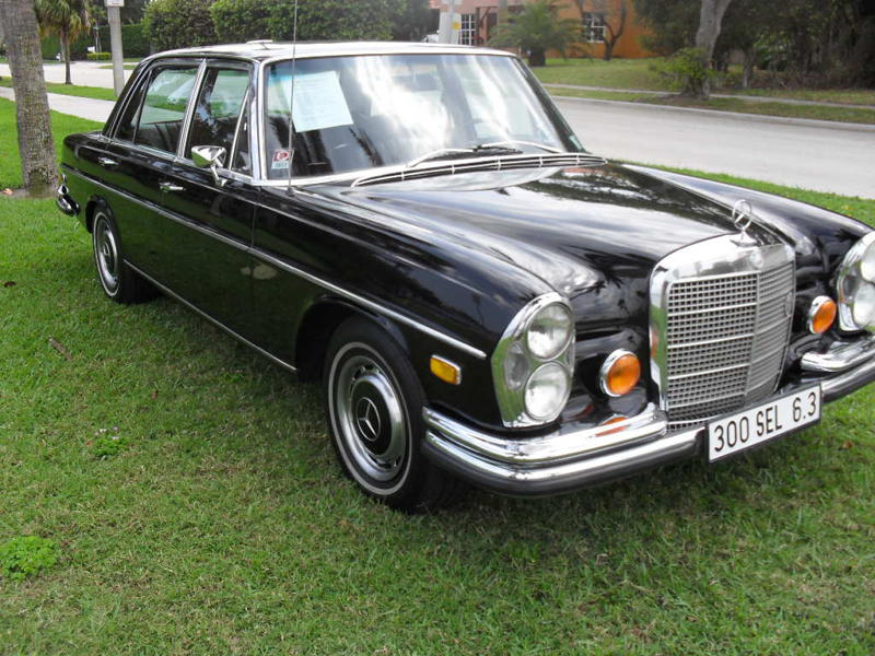 1969 MERCEDES-BENZ 300SEL SEDAN - Side Profile - 105296