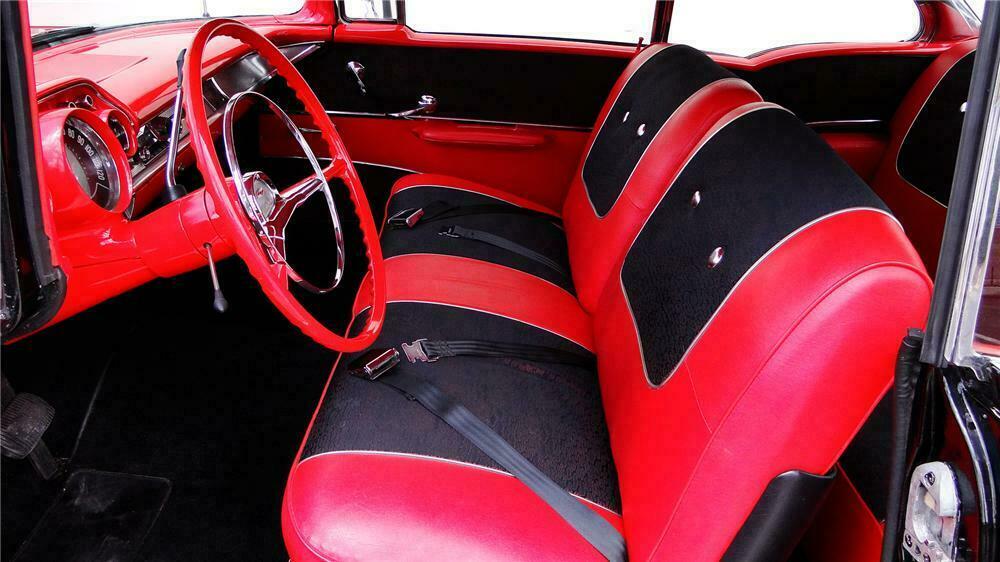 1957 CHEVROLET BEL AIR CUSTOM HARDTOP - Interior - 108160