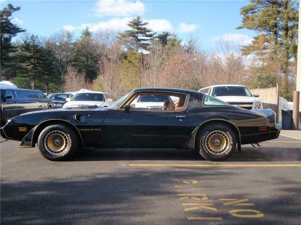 1980 PONTIAC TRANS AM 2 DOOR HARDTOP - Side Profile - 108187