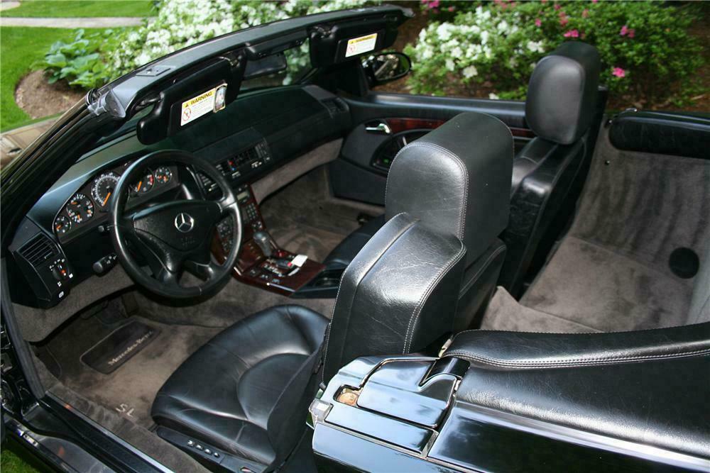 2002 MERCEDES-BENZ SL500 CONVERTIBLE - Interior - 108388