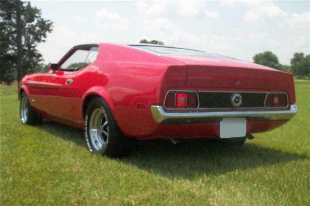 1971 FORD MUSTANG 429 CJ FASTBACK - Rear 3/4 - 108389