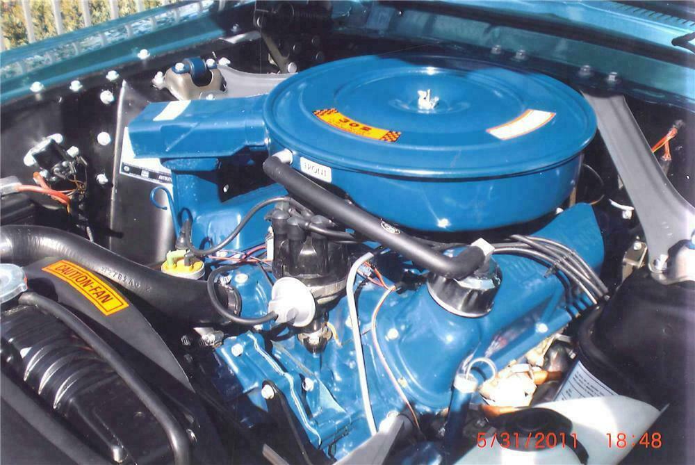 1968 FORD MUSTANG GT FASTBACK Engine 108461