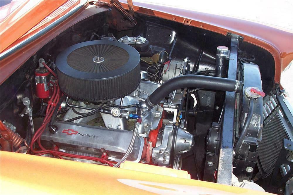 1956 CHEVROLET BEL AIR 4 DOOR CUSTOM SEDAN - Engine - 108476