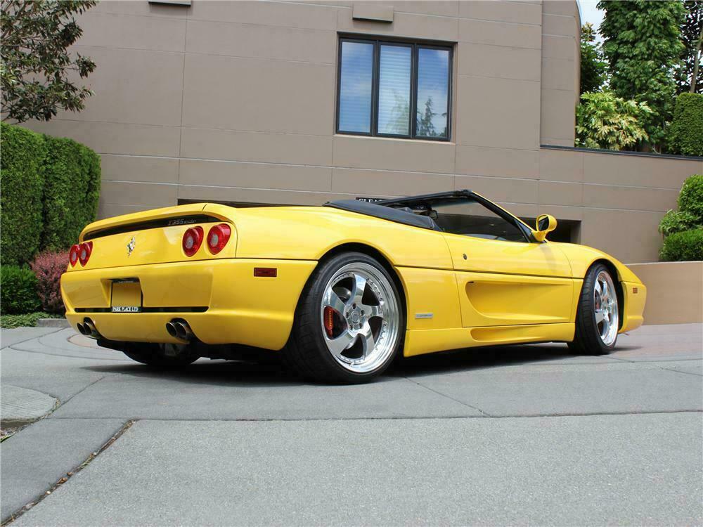 1997 FERRARI F-355 SPIDER - Rear 3/4 - 109453