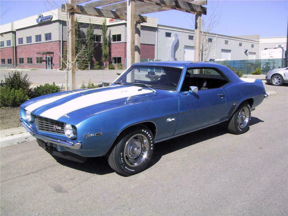 1969 Chevrolet Camaro Z 28 2 Door Coupe