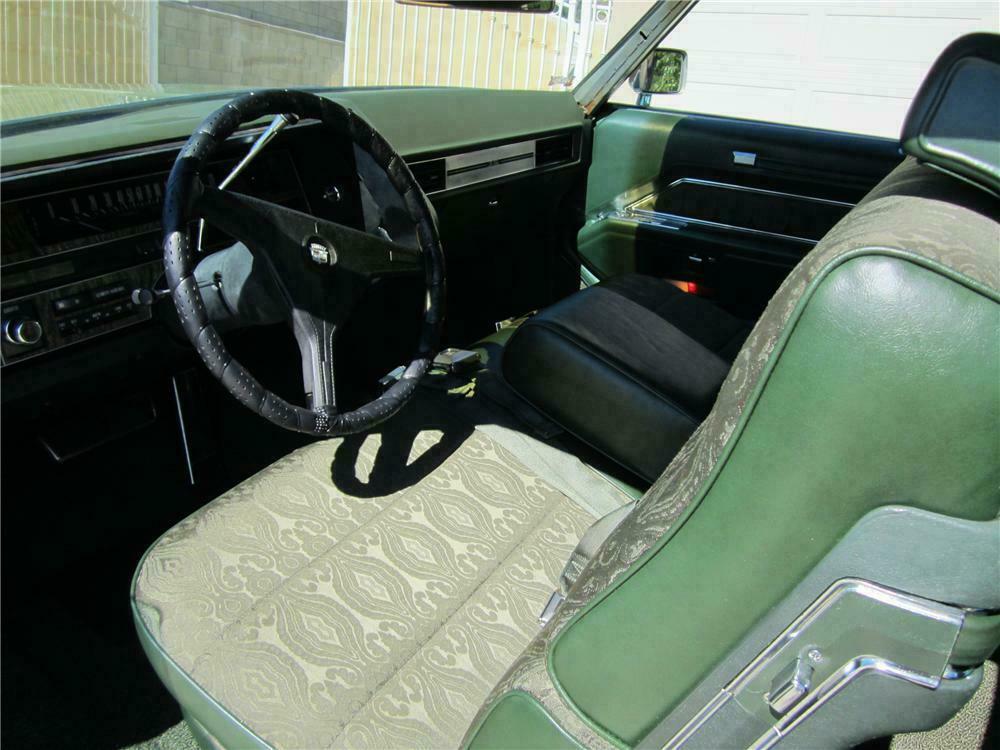 1970 CADILLAC DE VILLE 2 DOOR COUPE - Interior - 112652