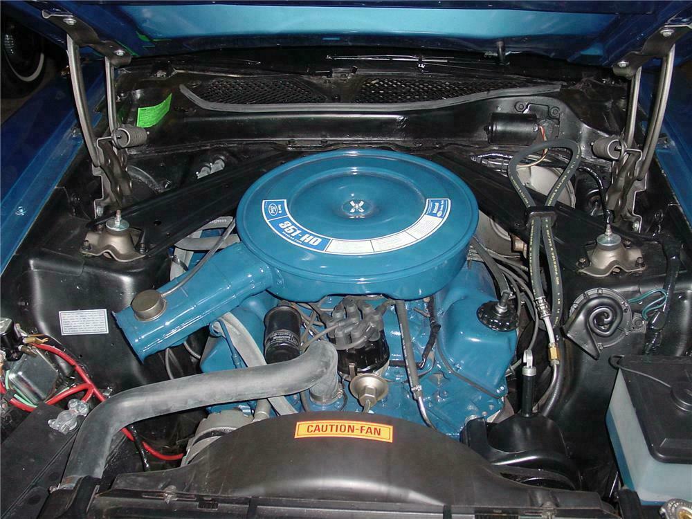1972 FORD MUSTANG MACH 1 2 DOOR COUPE - Engine - 112659