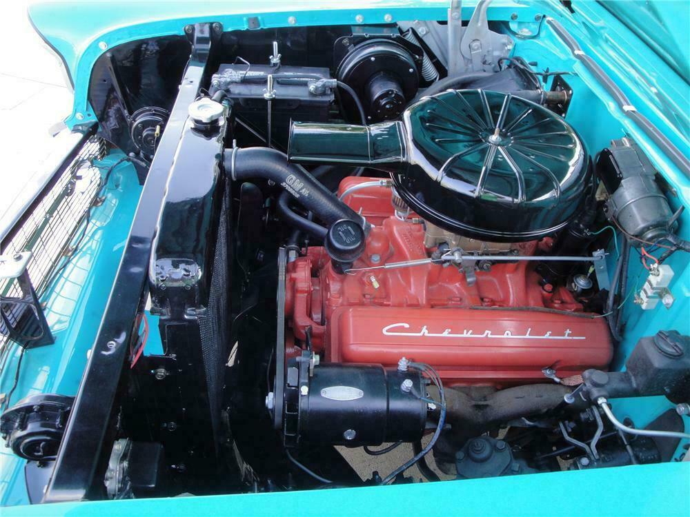 1957 CHEVROLET BEL AIR 2 DOOR SEDAN - Engine - 112669