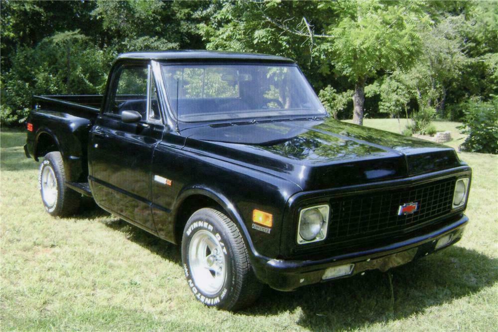 1971 CHEVROLET C-10 PICKUP - Front 3/4 - 112754