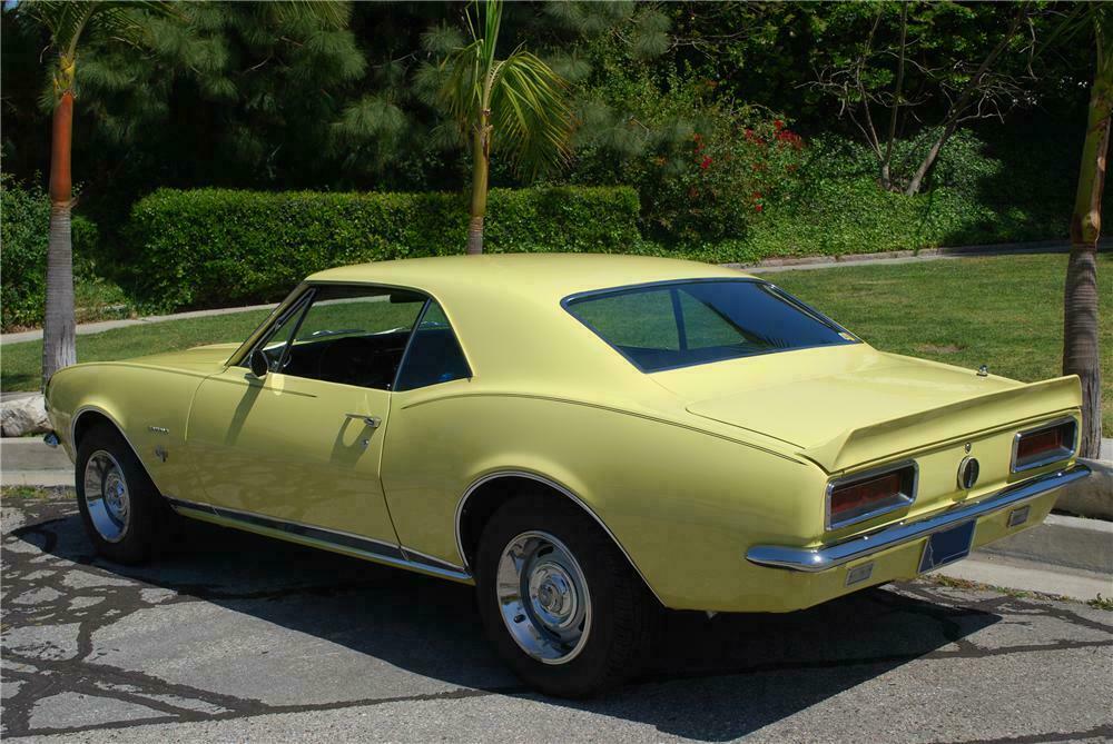 1967 CHEVROLET CAMARO RS 2 DOOR COUPE - Rear 3/4 - 112788