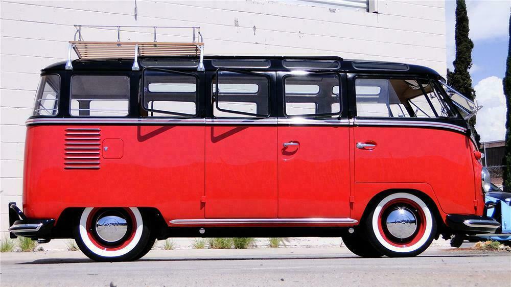1961 VOLKSWAGEN 23 WINDOW SAMBA BUS - Side Profile - 112811