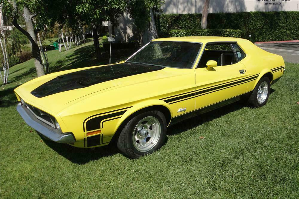 1971 FORD MUSTANG COUPE Front 3 4 112817