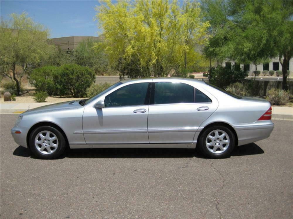 2000 MERCEDES-BENZ S500 4 DOOR SEDAN - Front 3/4 - 112832