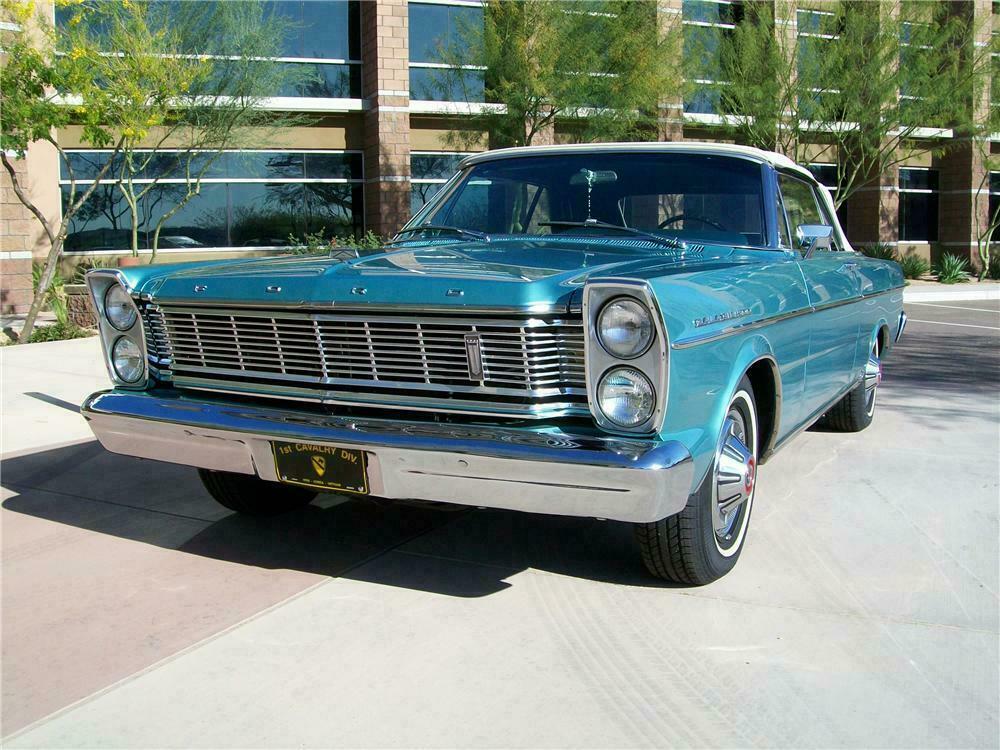 1965 FORD GALAXIE 500 CONVERTIBLE - Front 3/4 - 112888