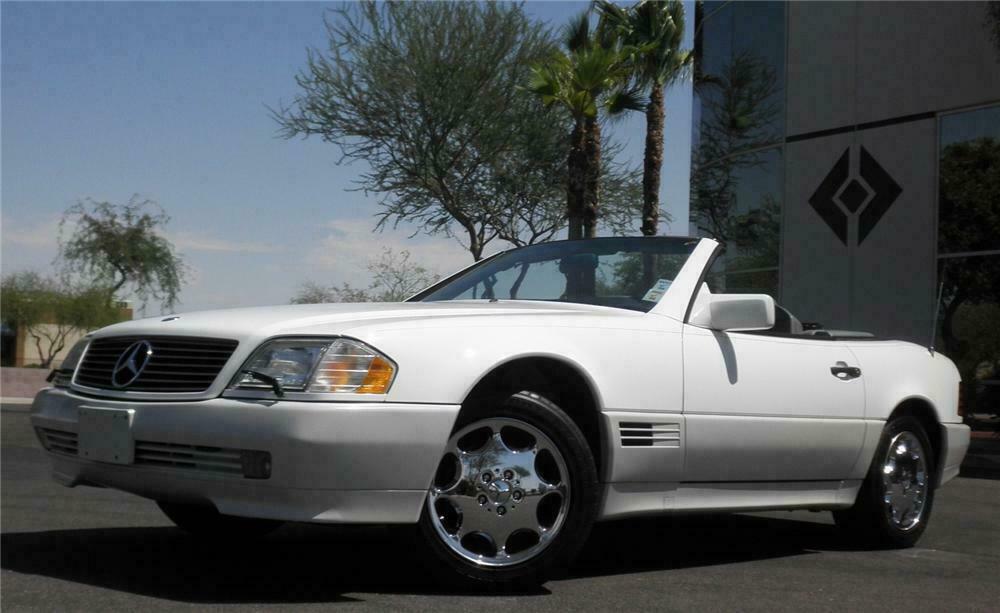 1995 MERCEDES-BENZ SL500 CONVERTIBLE - Front 3/4 - 112946