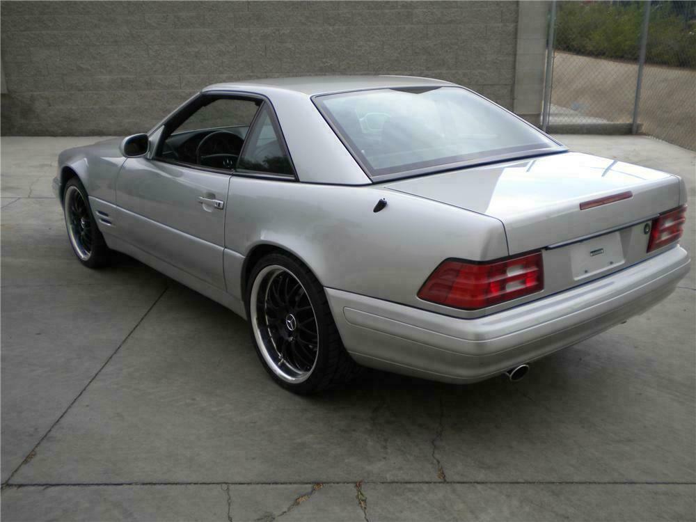 1999 MERCEDES-BENZ SL500 CONVERTIBLE - Rear 3/4 - 112949