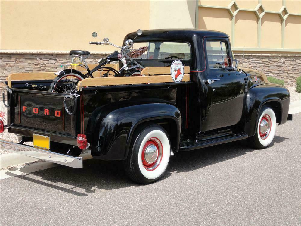 1956 FORD F-100 PICKUP - Rear 3/4 - 112956