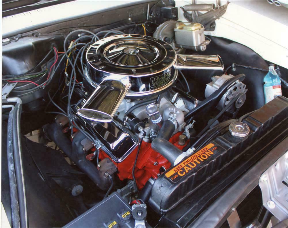 1965 CHEVROLET CHEVELLE MALIBU SS CUSTOM 2 DOOR SPORT COUPE - Engine - 113098
