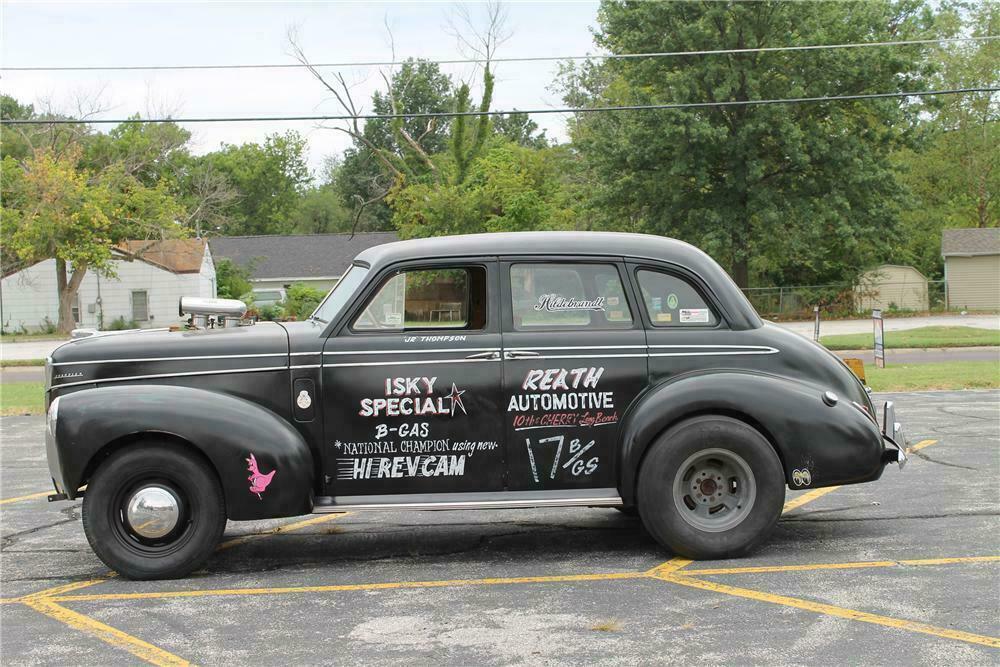 1941 STUDEBAKER CUSTOM DRAG CAR - Front 3/4 - 113106