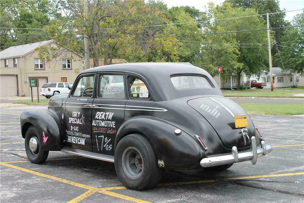 1941 STUDEBAKER CUSTOM DRAG CAR - Rear 3/4 - 113106