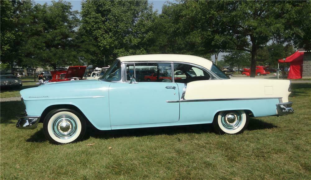 1955 CHEVROLET 210 2 DOOR HARDTOP - Side Profile - 113232