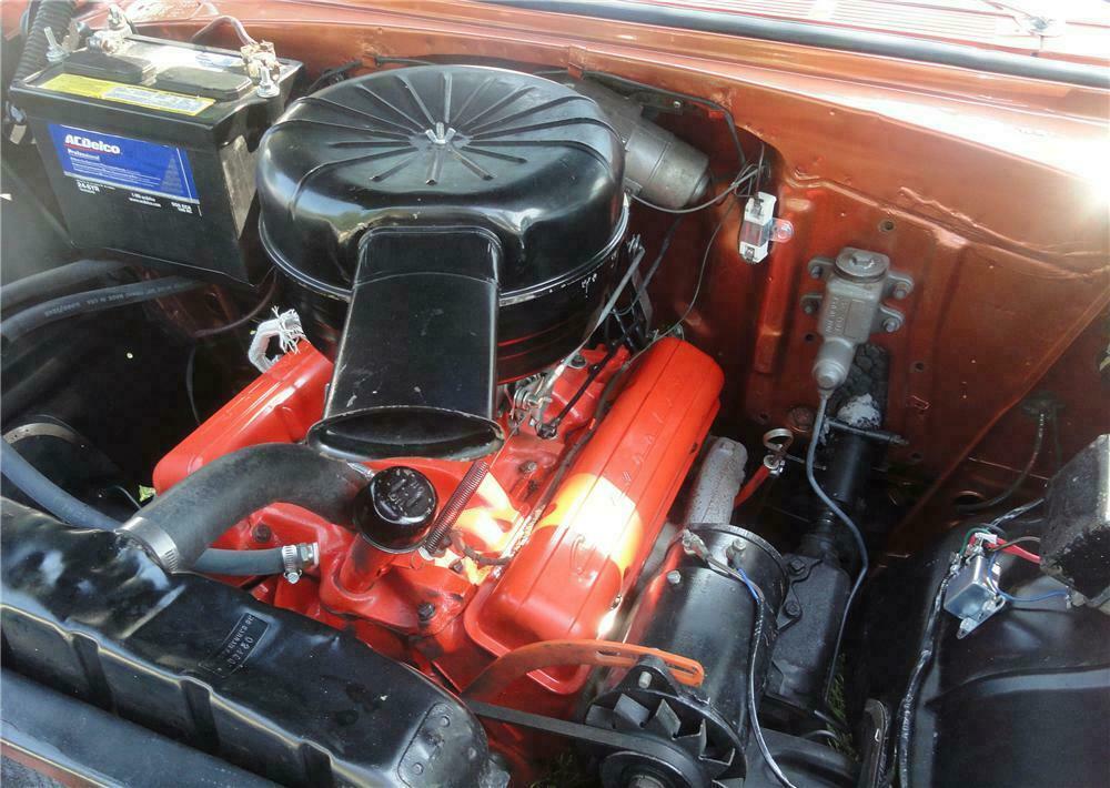 1956 CHEVROLET BEL AIR 4 DOOR HARDTOP - Engine - 113233