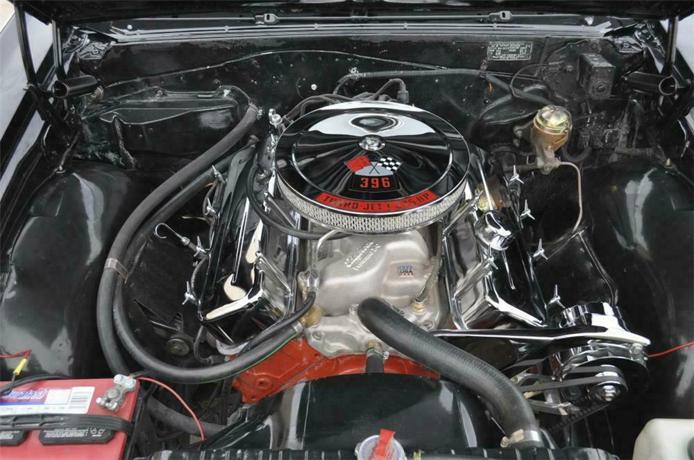1964 CHEVROLET CHEVELLE MALIBU SS 2 DOOR COUPE - Engine - 113376
