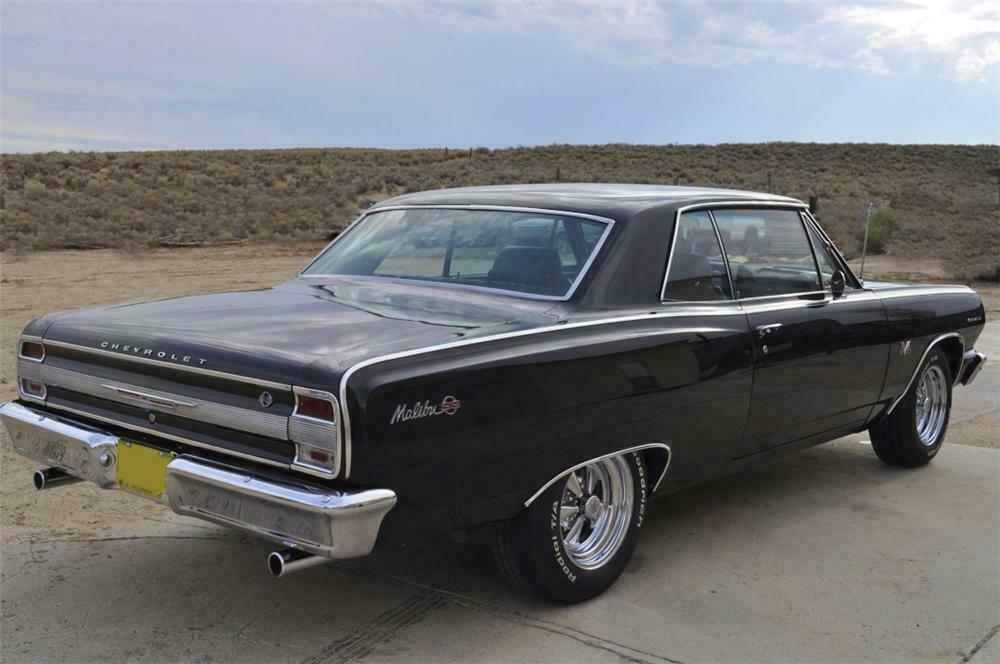 1964 CHEVROLET CHEVELLE MALIBU SS 2 DOOR COUPE - Rear 3/4 - 113376