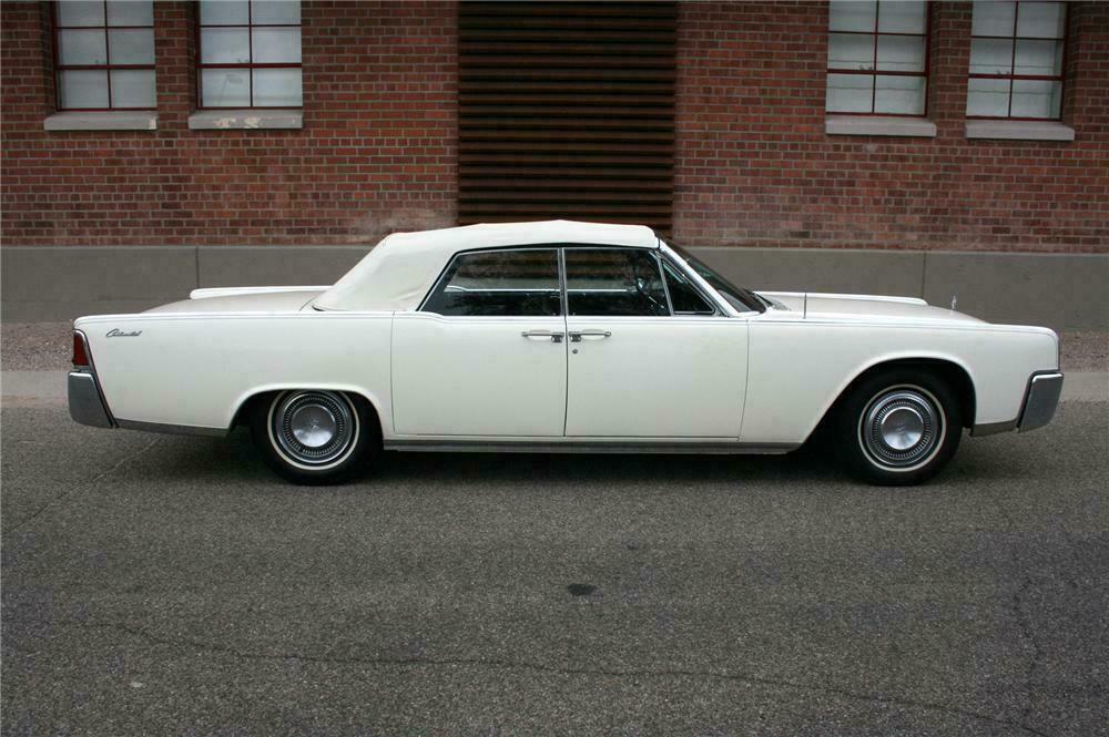 1964 LINCOLN CONTINENTAL 4 DOOR CONVERTIBLE - Side Profile - 113386
