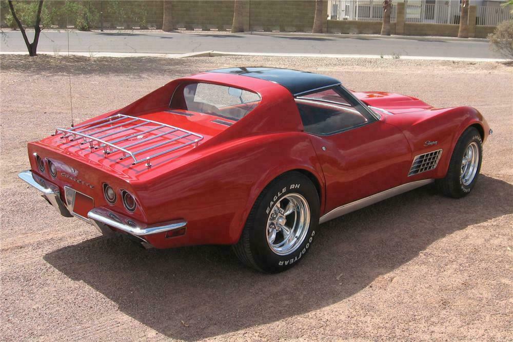 1972 CHEVROLET CORVETTE 2 DOOR COUPE - Rear 3/4 - 113434