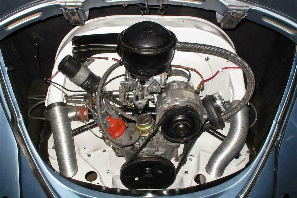 Car Engine Rag 1963 VOLKSWAGEN BEETLE RAG TOP - Engine - 115176