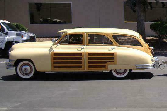 1950 PACKARD WOODY SEDAN - Side Profile - 115930