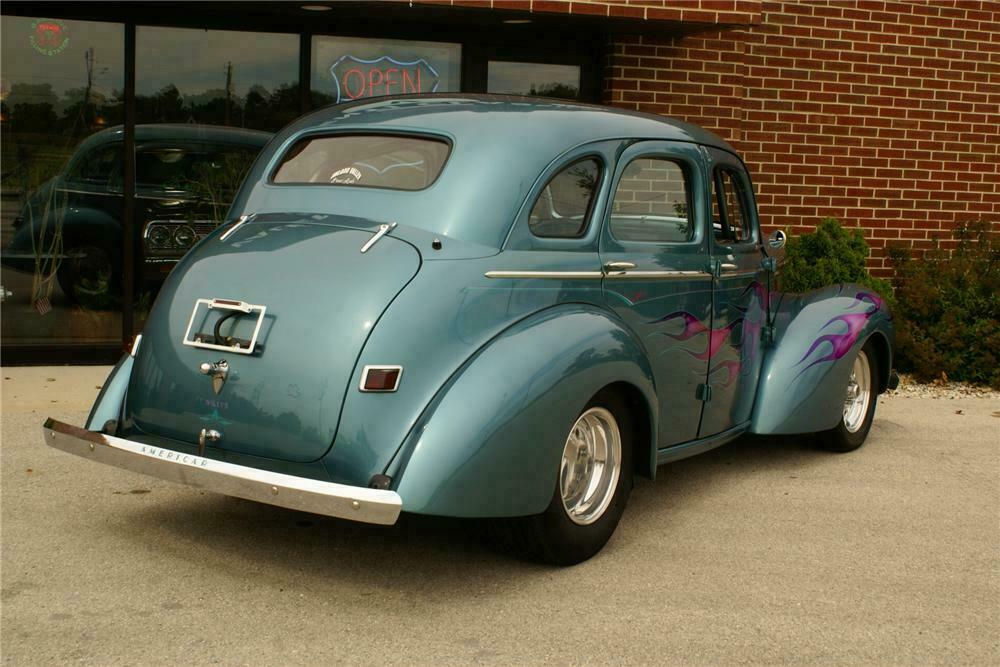 1941 WILLYS AMERICAR CUSTOM 4 DOOR SEDAN - Rear 3/4 - 116013