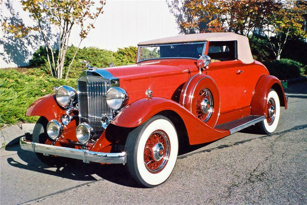 1933 PACKARD 1001 COUPE ROADSTER - Front 3/4 - 116046