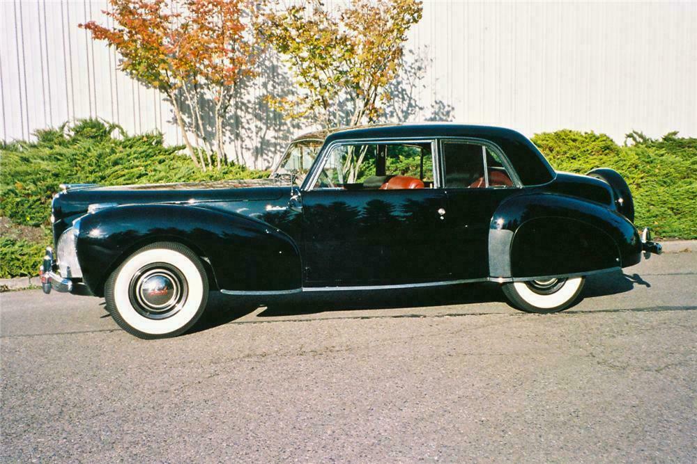 1941 Lincoln Continental Coupe Factory Photo Ref. #53304
