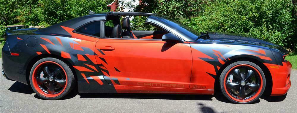 2011 CHEVROLET CAMARO RS/SS CUSTOM 2 DOOR COUPE - Side Profile - 116117